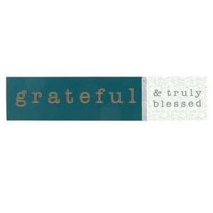 Grateful & Truly Blessed Wall Décor