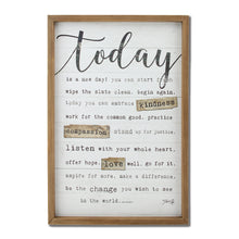 Load image into Gallery viewer, Inspirational Wood Sign