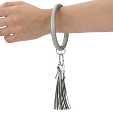 Load image into Gallery viewer, Silver Bangle Key Chain