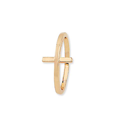 Gold Cross Ring