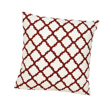 Load image into Gallery viewer, Red and White Pillow