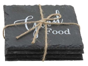 Good Charcoal Slate Coasters