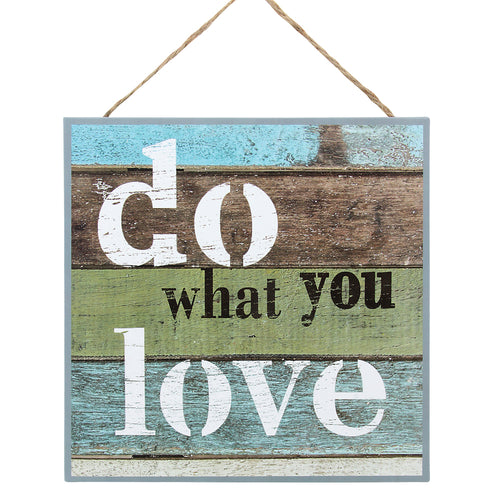 'Do What You Love' Wall Decor