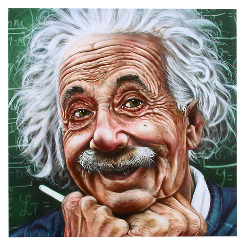 Albert Einstein Canvas Wall Decor