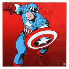 Load image into Gallery viewer, Captain America Canvas Wall Decor