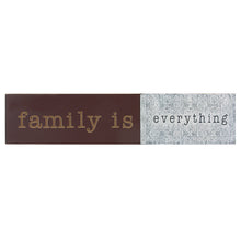 Load image into Gallery viewer, Family is Everything wood wall decor