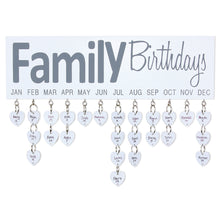 Load image into Gallery viewer, Family Birthday Sign