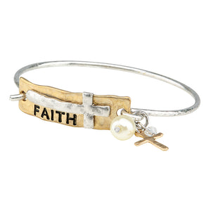Faith Latch Bracelet
