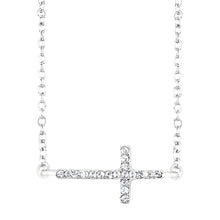 Load image into Gallery viewer, Genuine Austria Crystal Cross Necklace