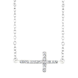 Genuine Austria Crystal Cross Necklace