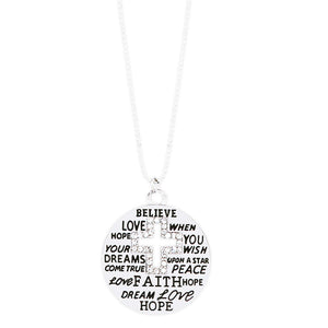 Words of Faith Necklace