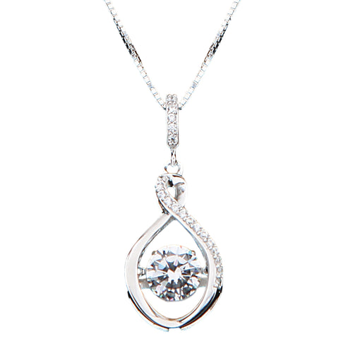 Crystal Infinity Necklace