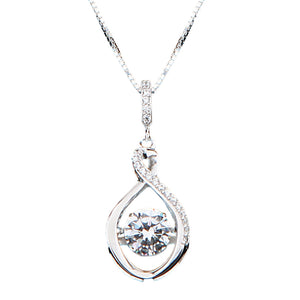 Crystal Infinity Necklace