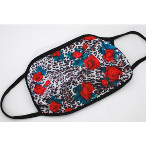 M-1 Rose Leopard Cloth Mask