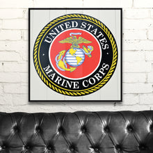 Load image into Gallery viewer, Marine Corps Wall Décor